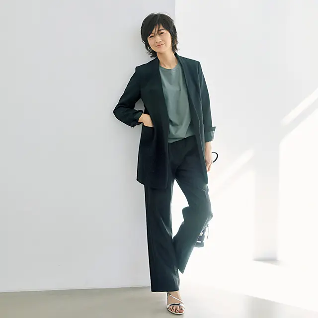 BACCAのジャケット　富岡佳子