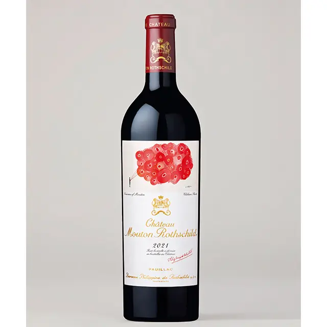 「シャトー・ムート ン・ロスチャイルド 2021」。