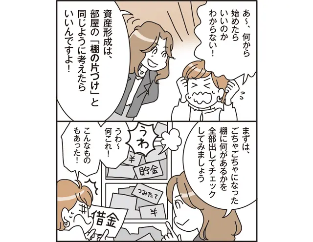 持っている資産の棚おろし