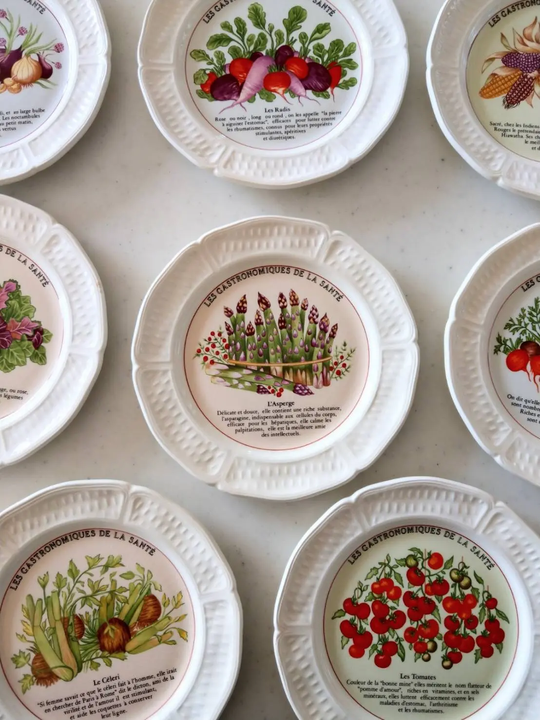 ポタジエ·アンシャンテのシリーズ。全部で８枚セット