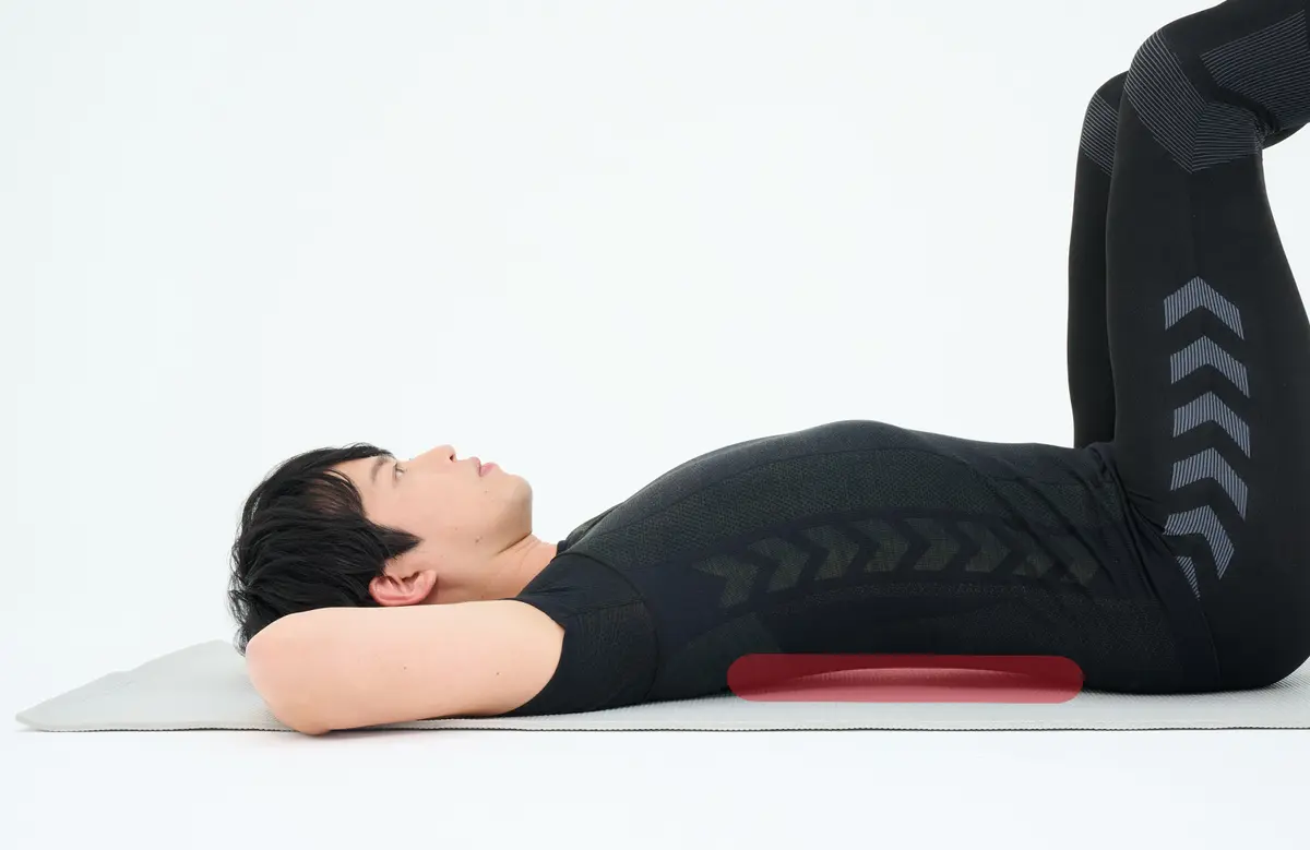 OurAge×Webエクラ　床バレエ_寝ながらつま先アップ＆足首まわし　NG