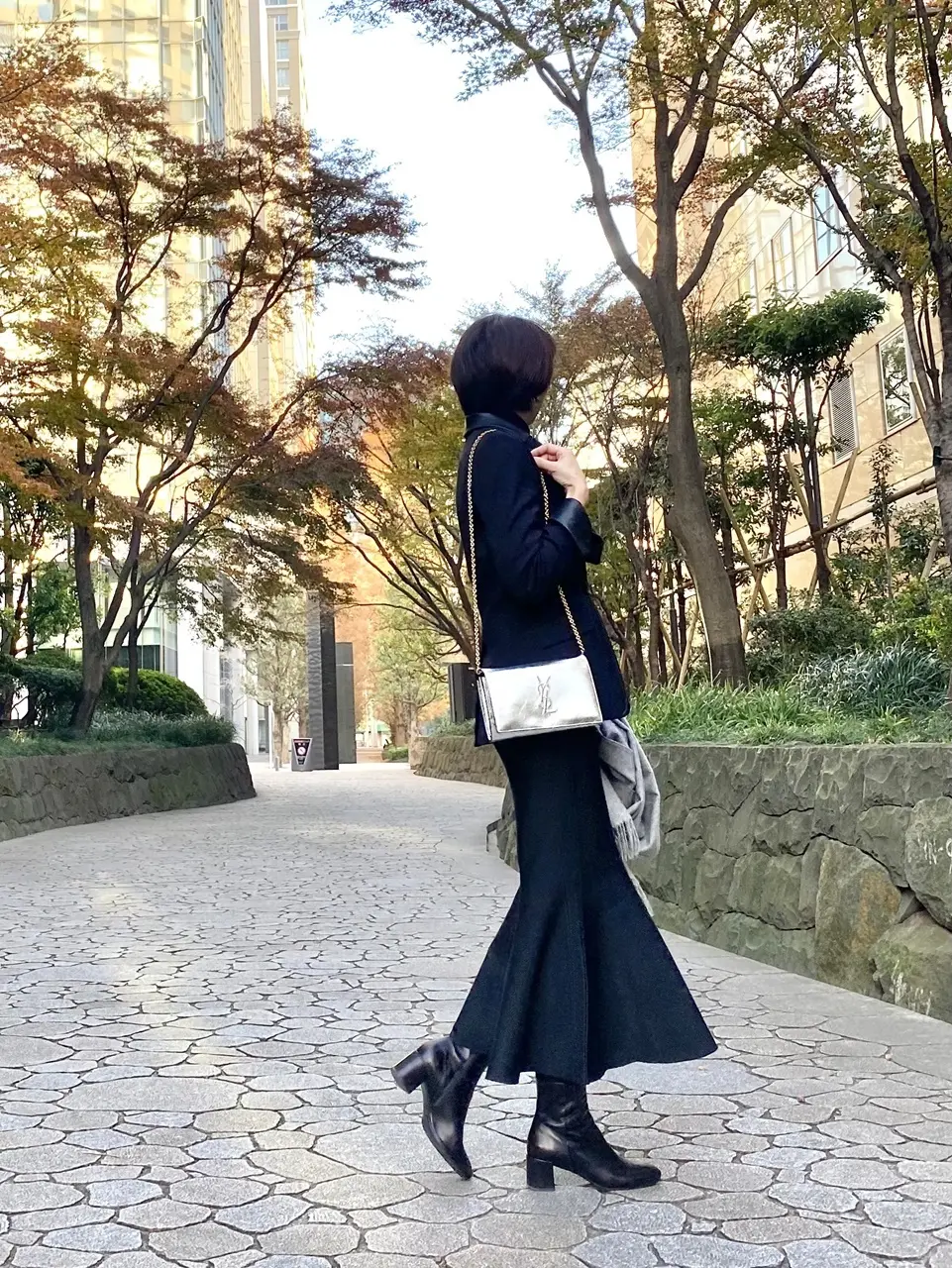 マーメイドスカートコーデ②