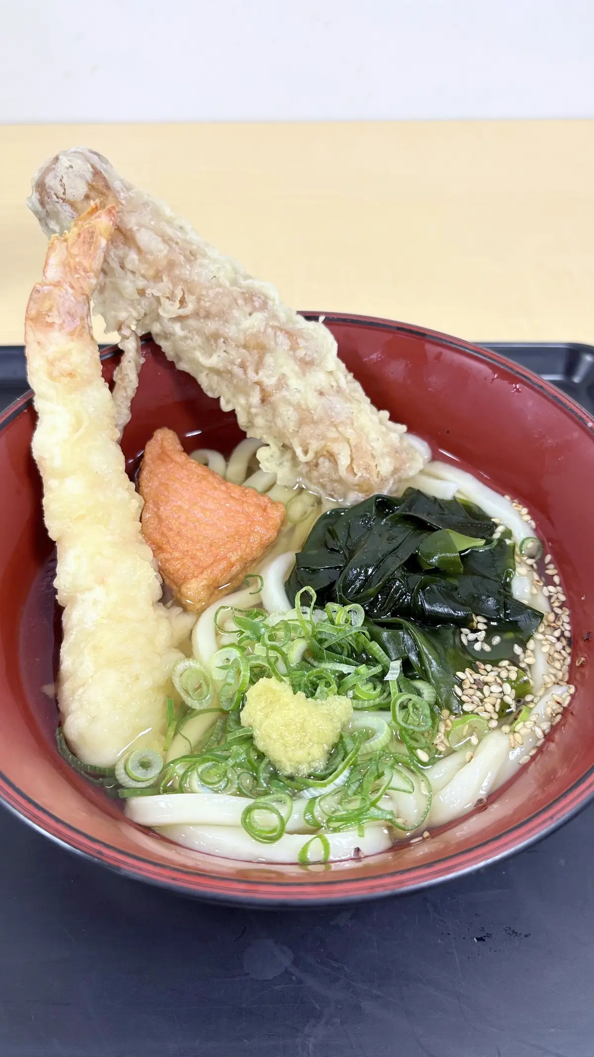 瀬戸内満喫うどん　かけうどん　スペシャル　イートイン