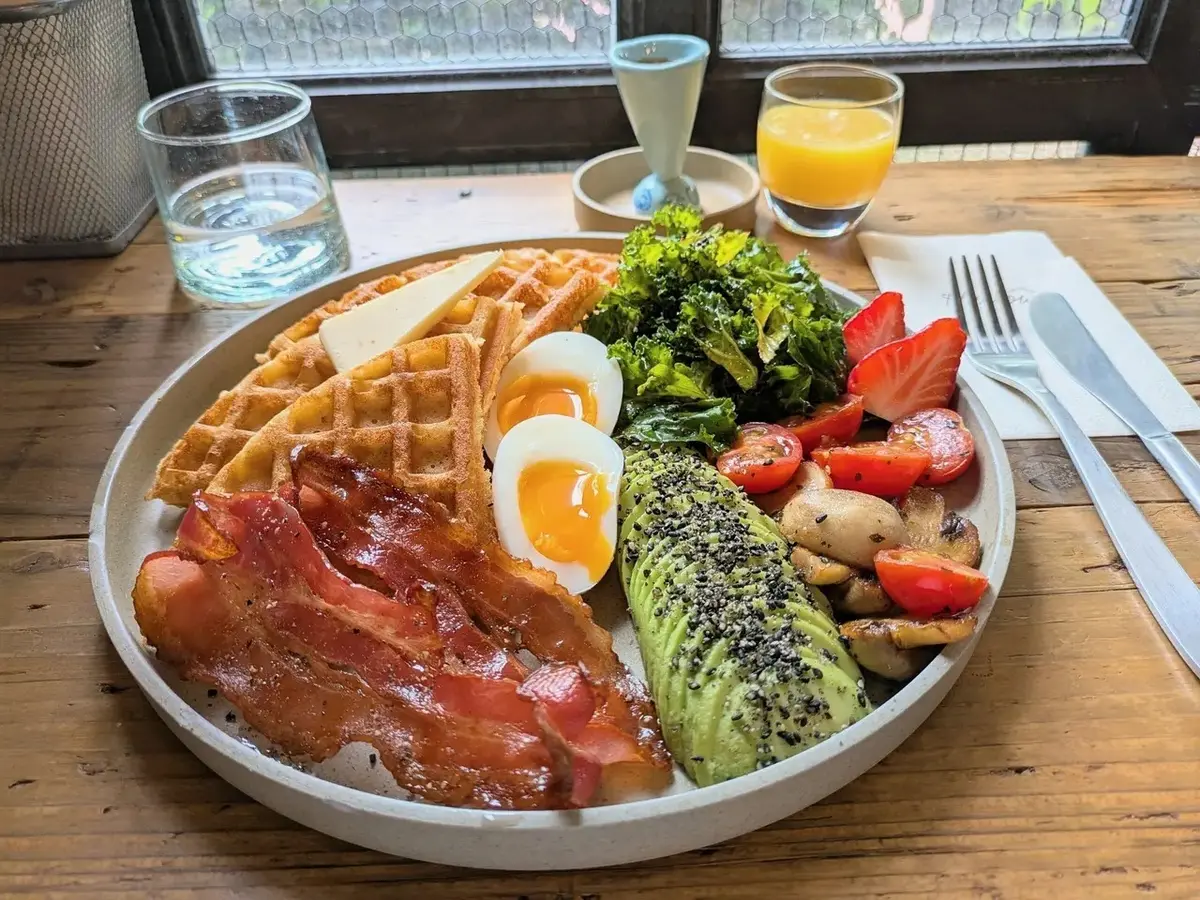 アイスクリーム屋さんの人気ブレックファースト