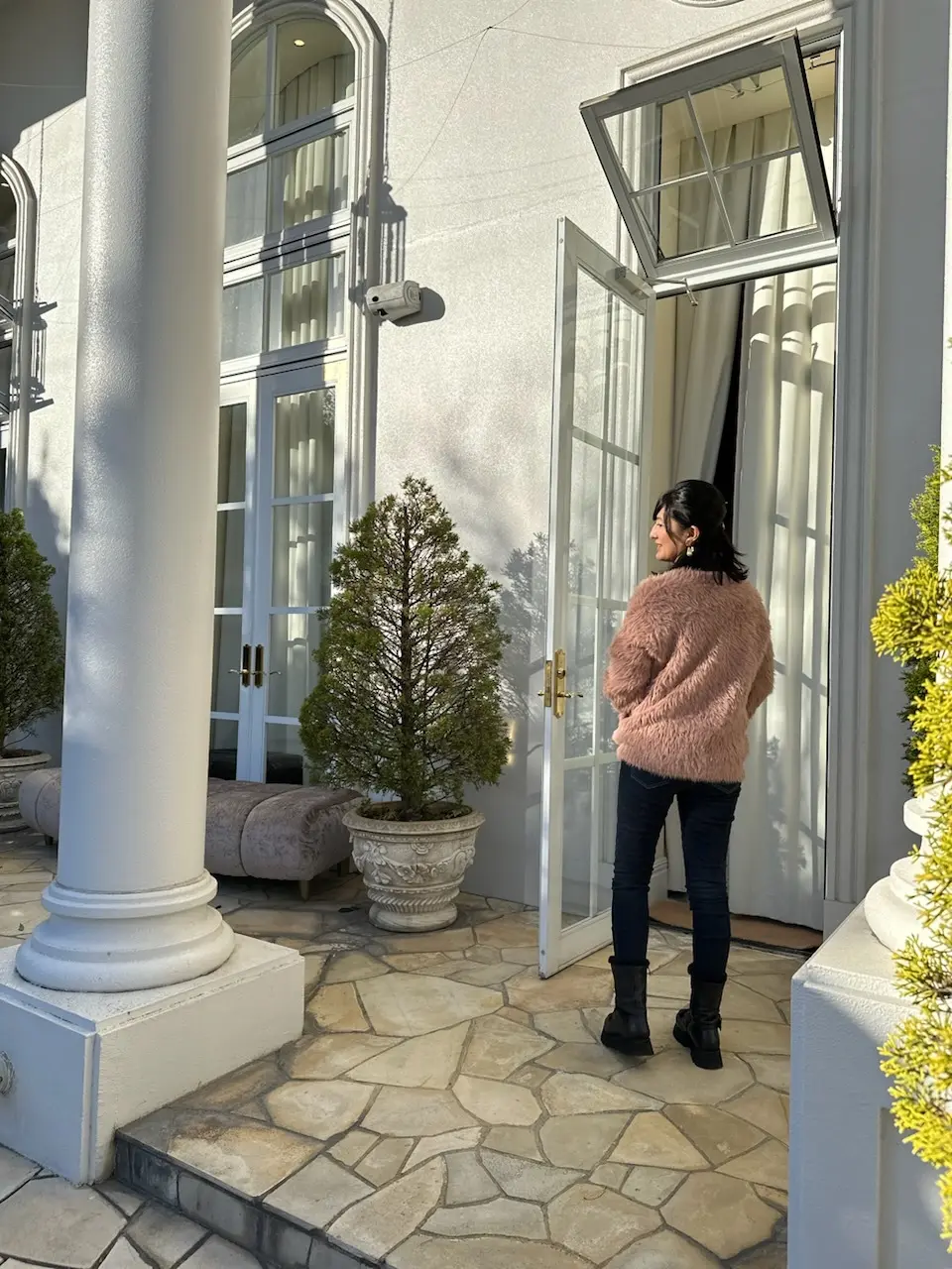 GUカーディガンでホテル中華ランチへの画像_3