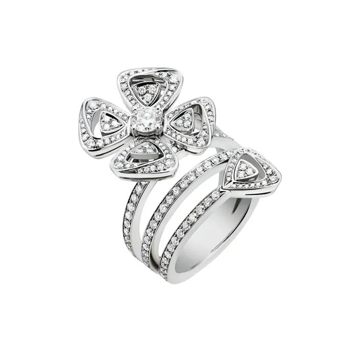 ブルガリ「フィオレヴァー」リング