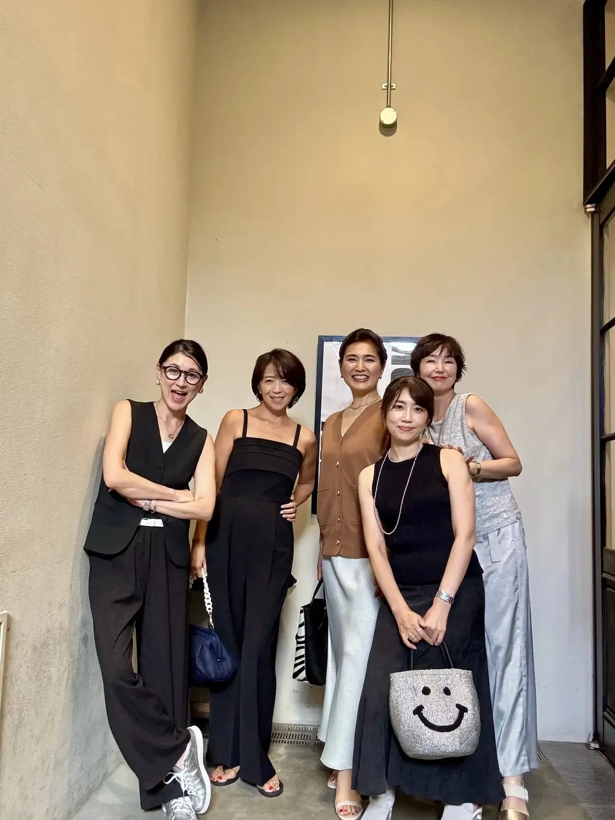 表参道で過ごすブラックコーデ、ご縁を感じた夏のランチ会