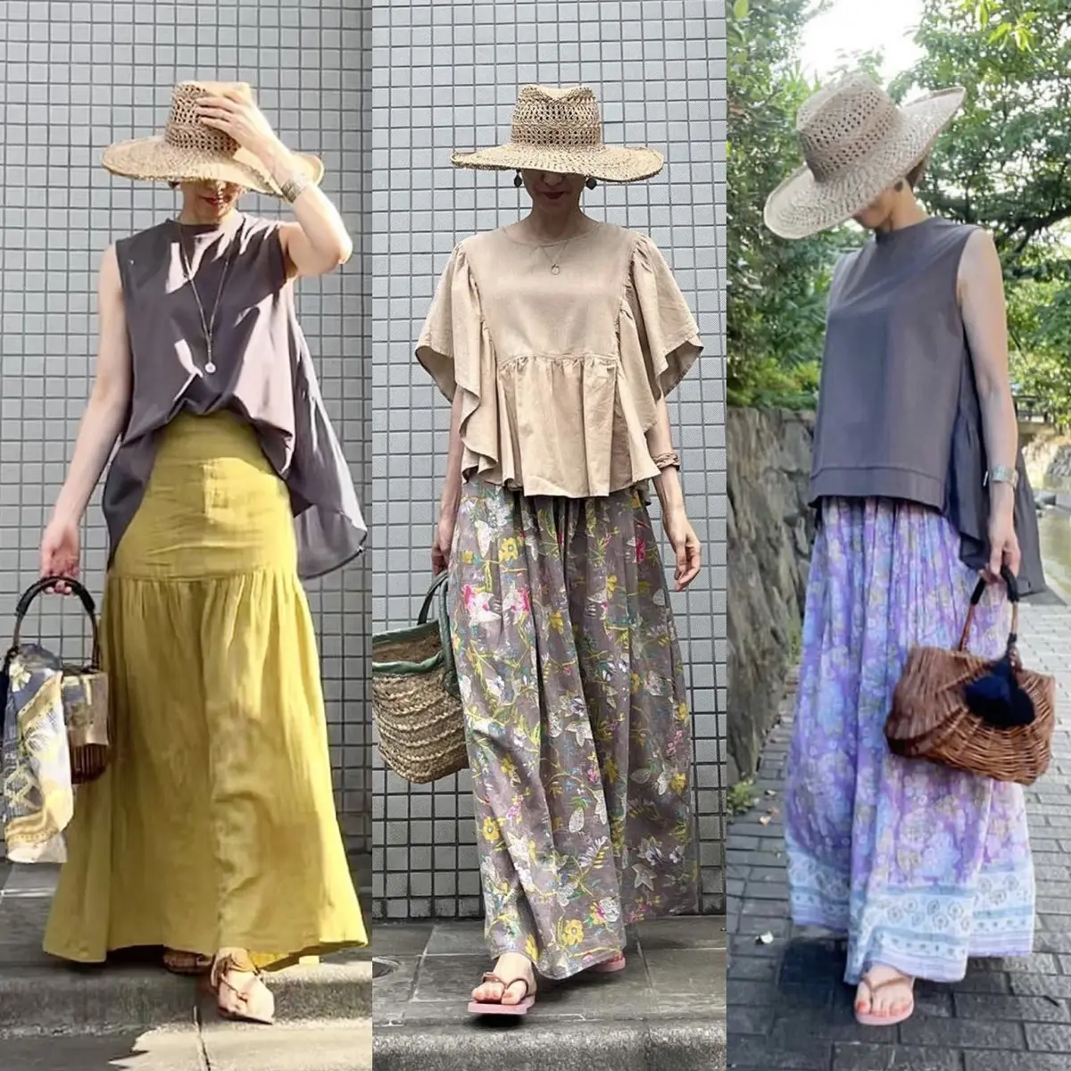 ワンピ→スカート❤︎リメイクコーデの画像_1