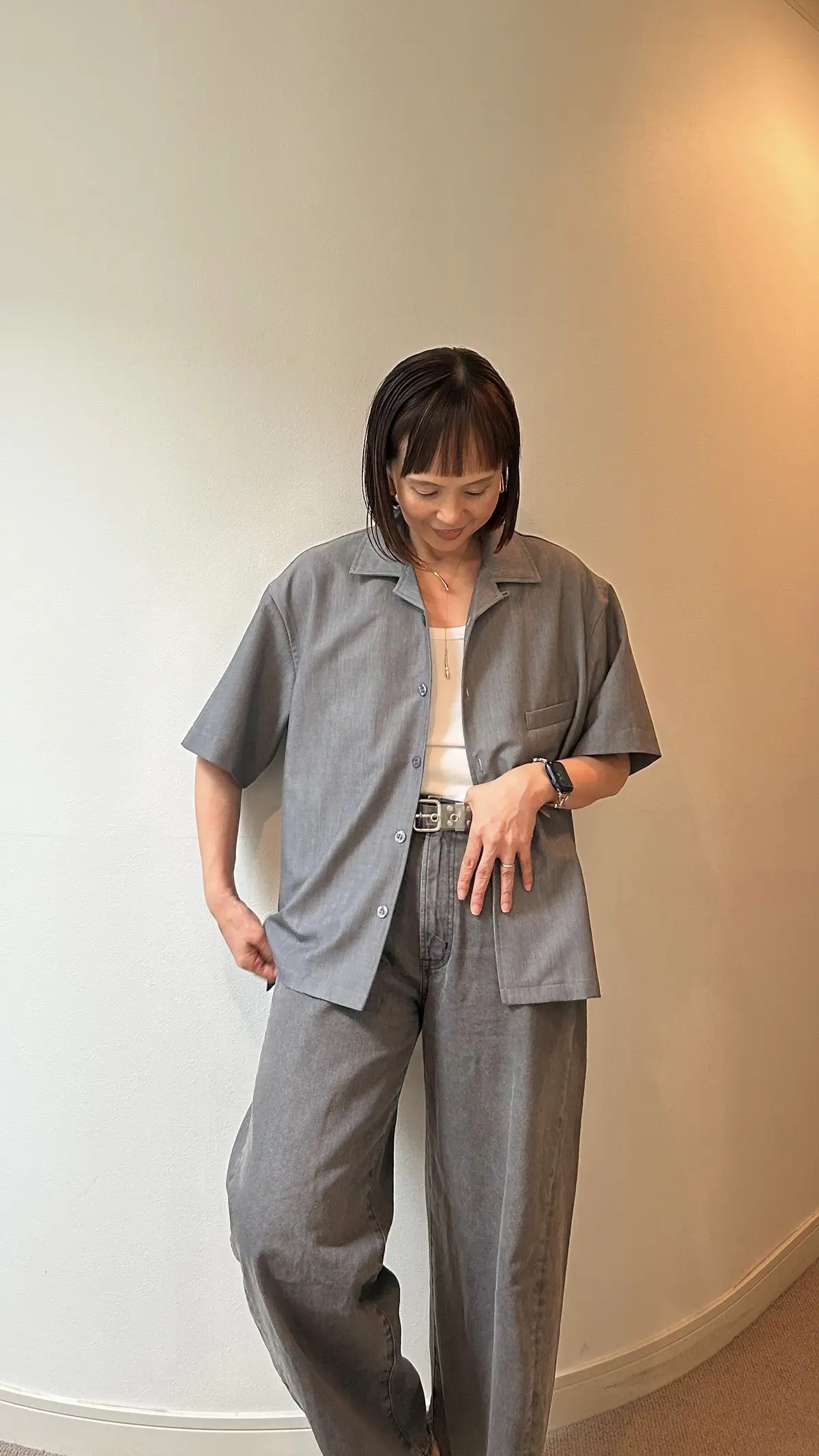 メンズライクで上品なちょいワル風ファッシの画像_8