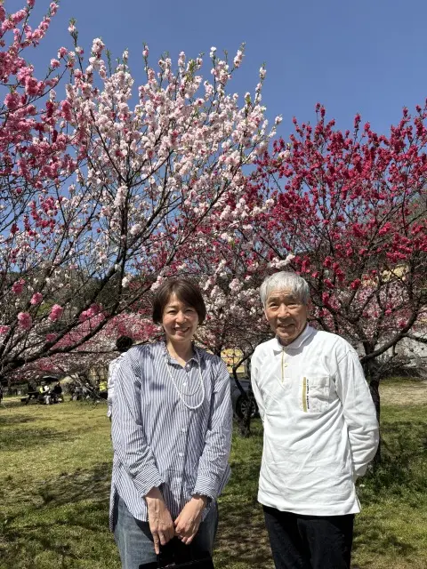 【見頃を迎える花桃の里へ 父と母の思い出の画像_8