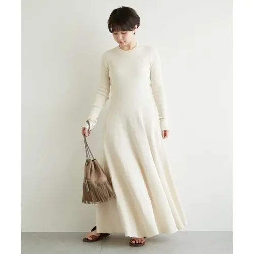 GALLARDAGALANTE サーマルフレアワンピース ￥19,800