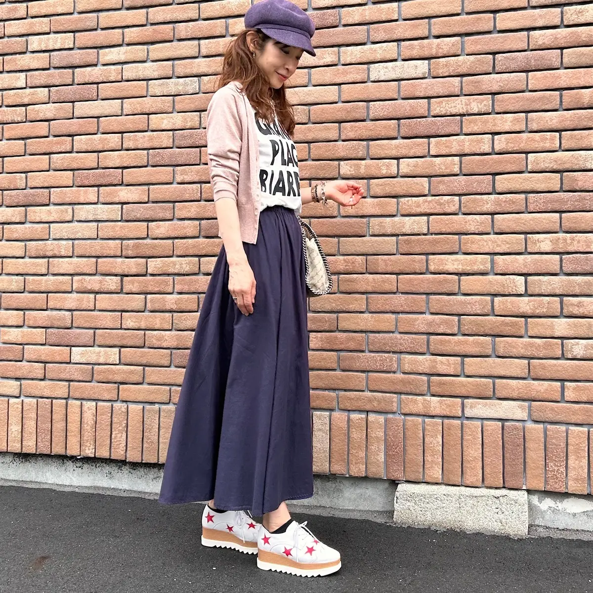 赤いスター付きのシューズを主役に☆の画像_2