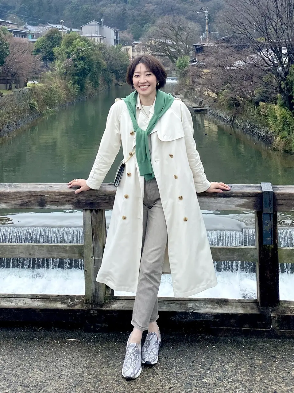 Upper Hightsデニムコーデ＠京都