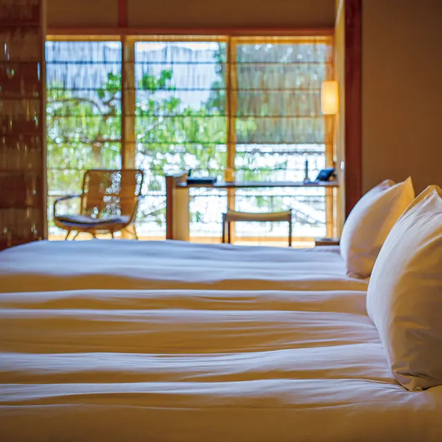 それぞれ異なる趣をもつ9つの客室