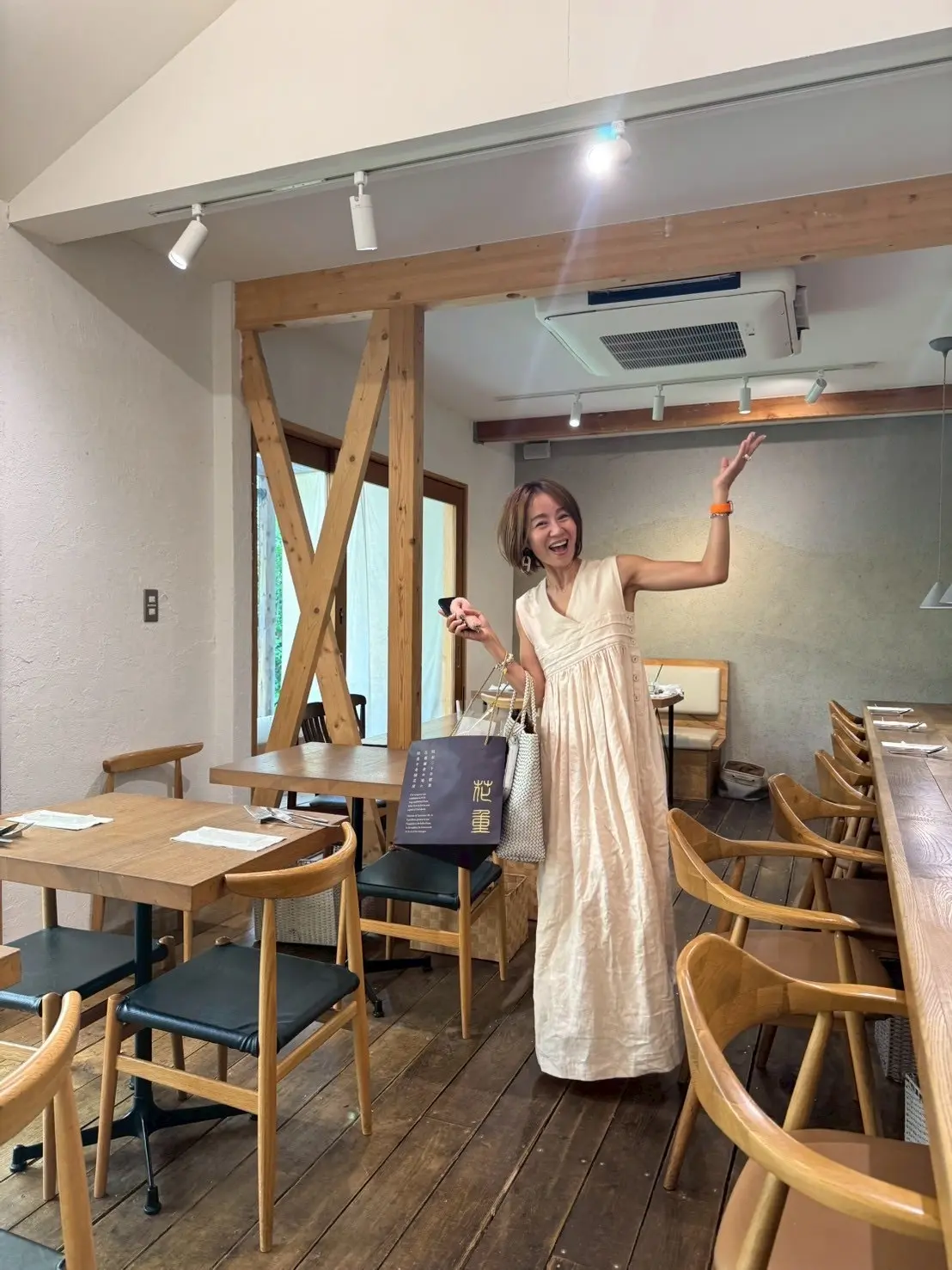 夏の涼やかリネンワンピース2stylinの画像_8