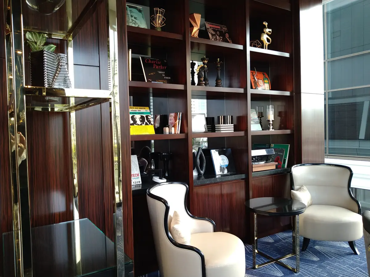 ヒルトン横浜のエグゼクティブラウンジ