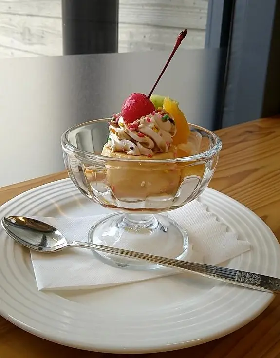 プリンアラモード