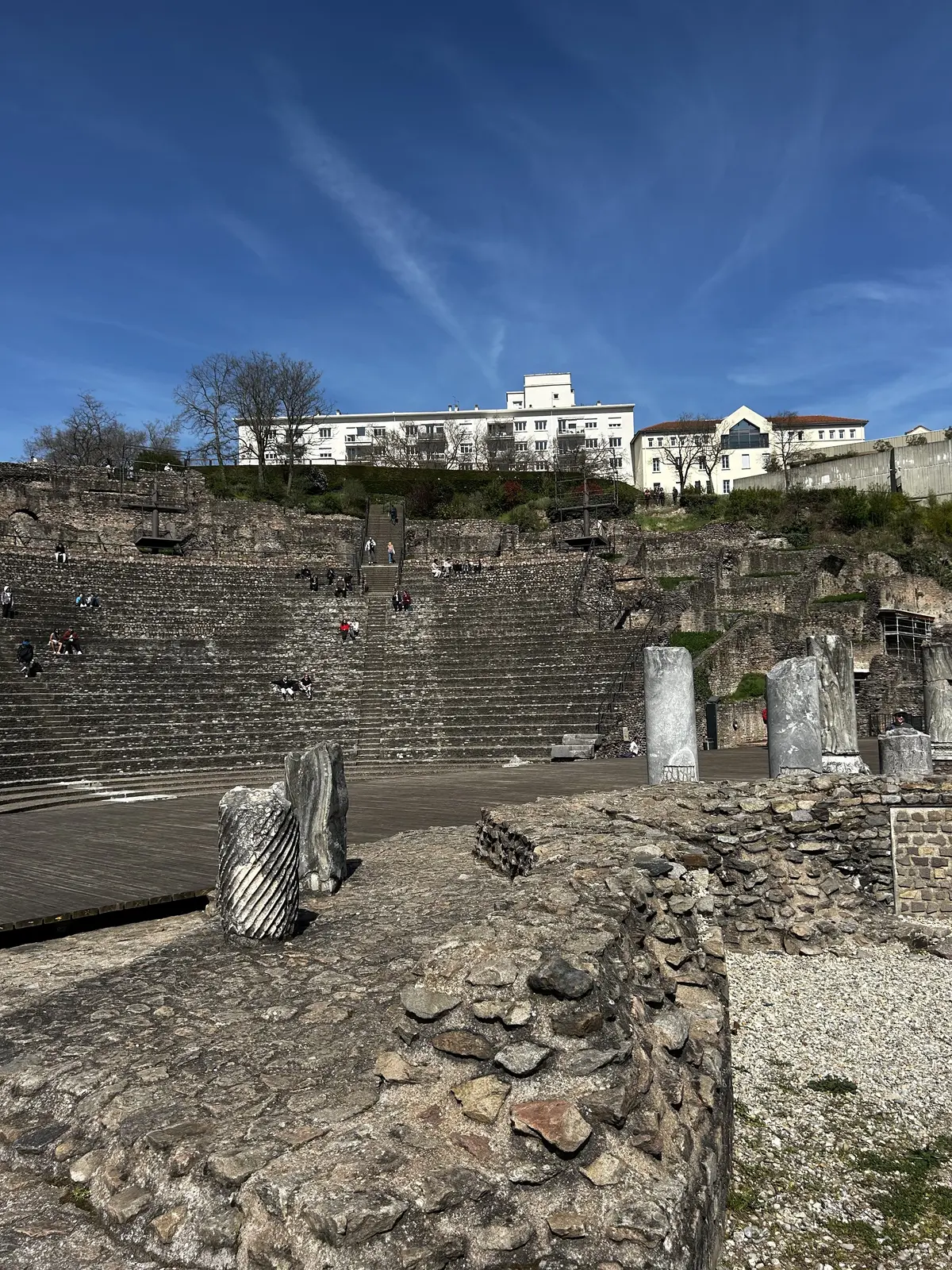 フランス　リヨン　古代ローマ劇場