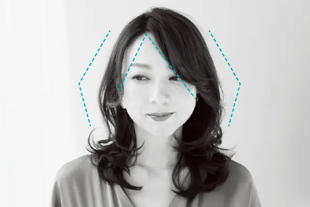 50代に似合うロングヘア