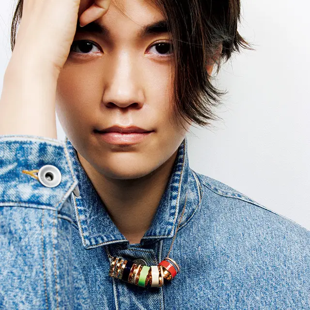 手持ちリングをチェーンに連ねてネックレスへ