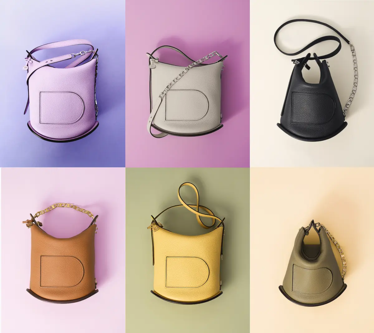 デルヴォー　バッグ「パン ツイスト」６色