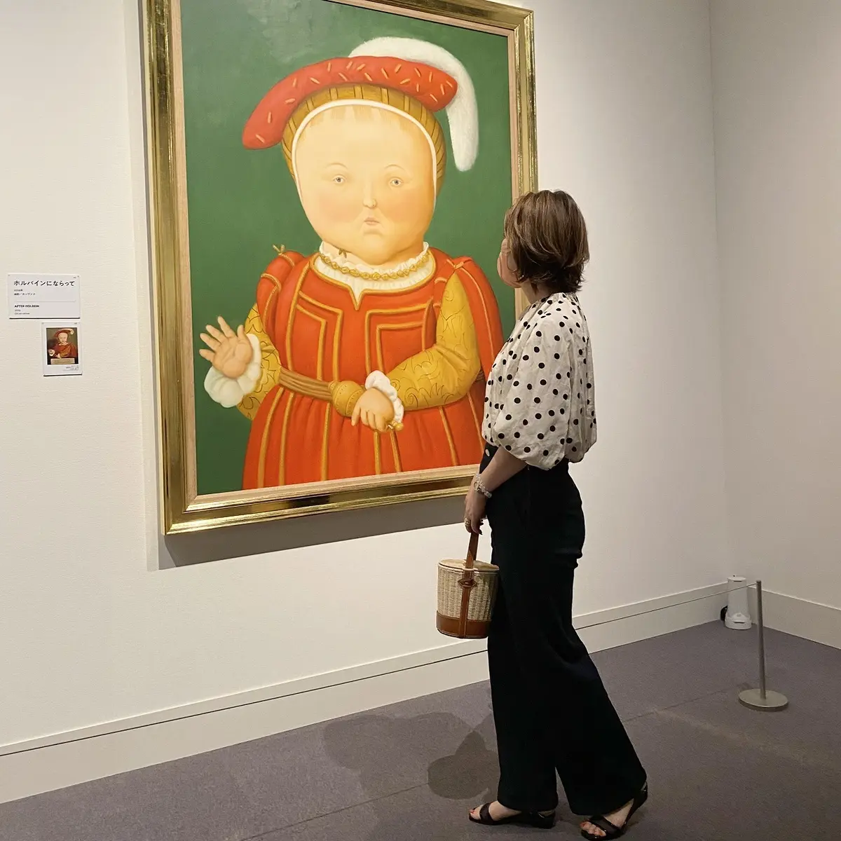 ドット柄ブラウスでふくよかな作品の「ボテの画像_2