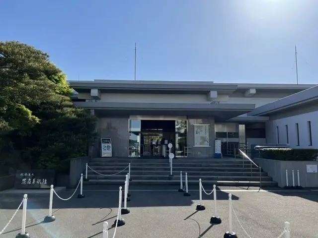 足立美術館入口