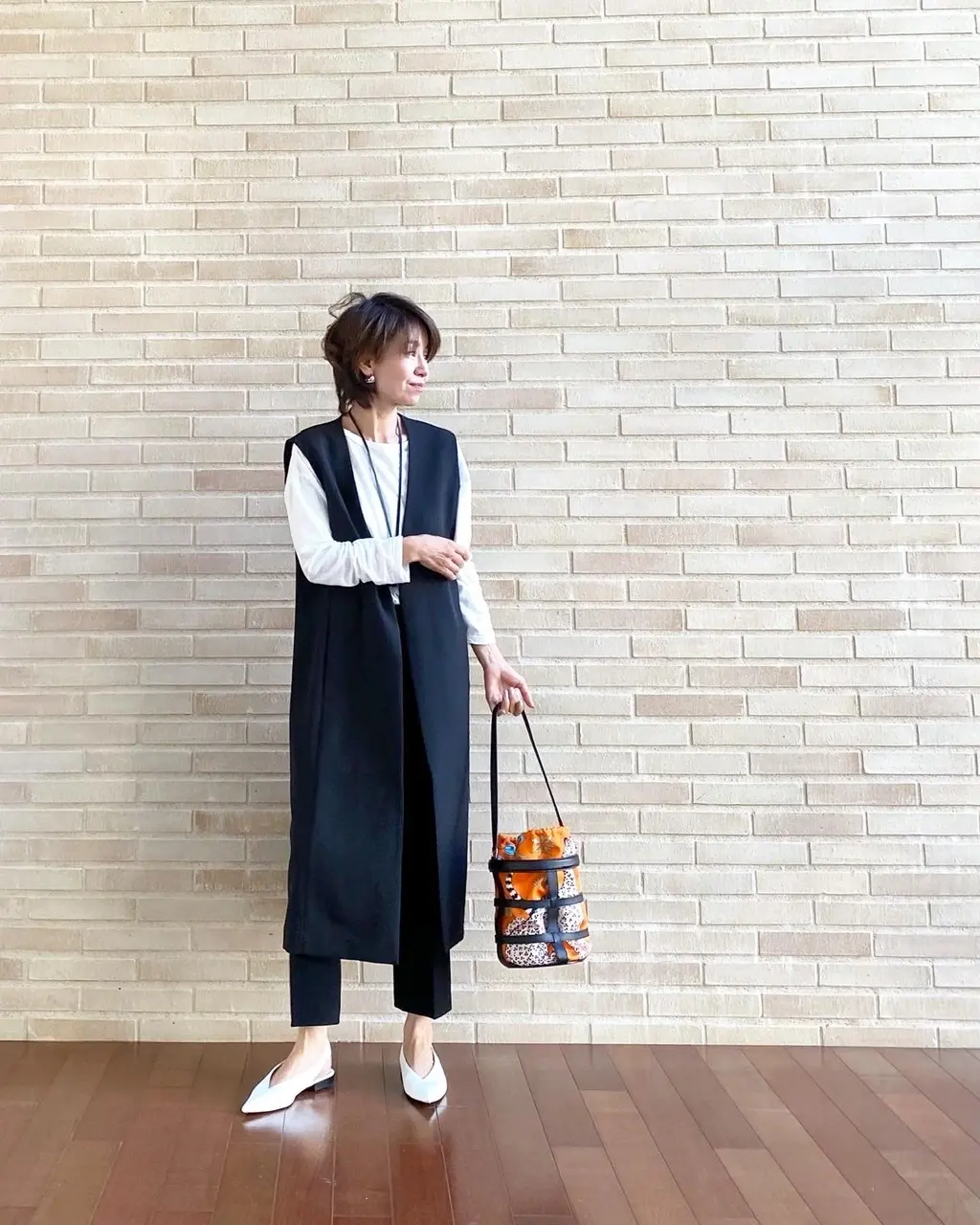 万能ジレ☆着回しコーデの画像_2