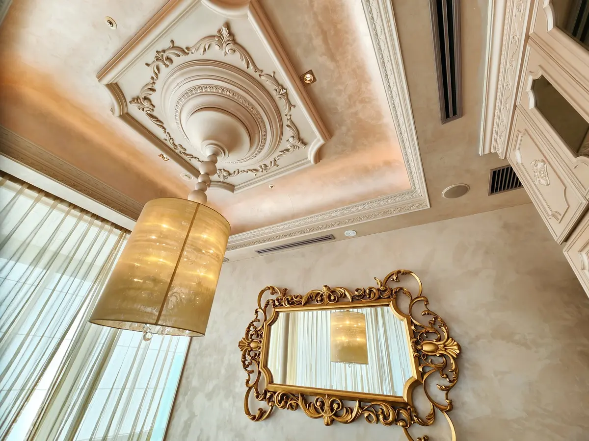 なかなかゴージャス感のあるお部屋。個室は2部屋ありました。