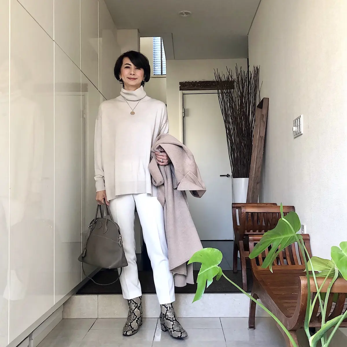 アラフィー読者ブロガーのボトムス別「ブーツ履きこなしコーデ集」