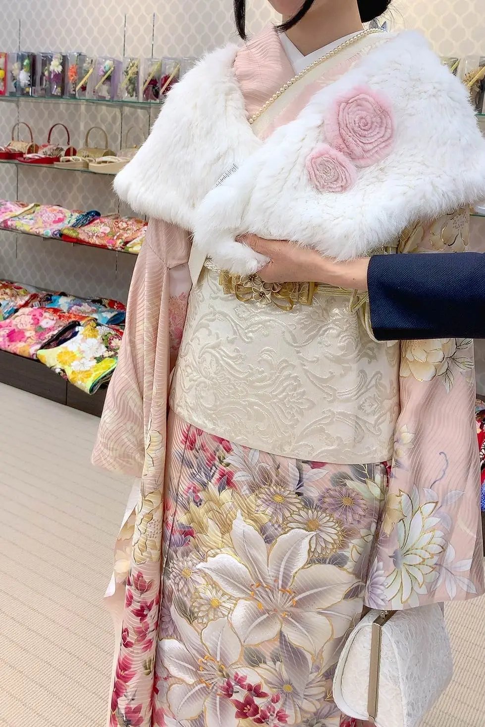 あべのハルカス♥イルミネーション♥きものの画像_3