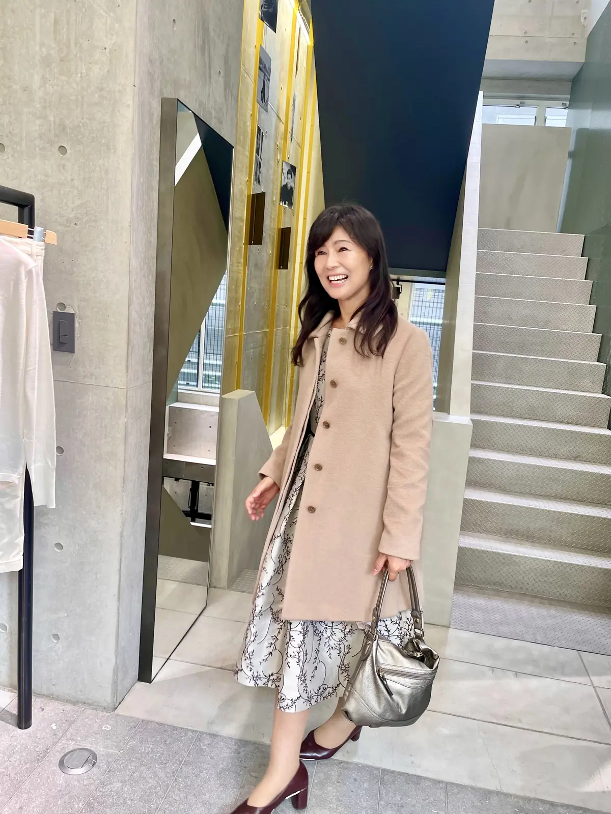 アスペジ、ASPESI、ASPESI青山店、オシャレ、モダン、建物、エクラ華組、華組、エクラJマダム、Jマダム、店内、イベント、エクラ&ASPESIショップイベント、スパークリングワイン、シャンパン、とも子