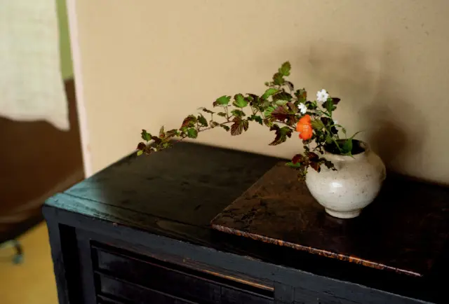 いつも店内にある花の飾り方のセンスも参考になりそう 