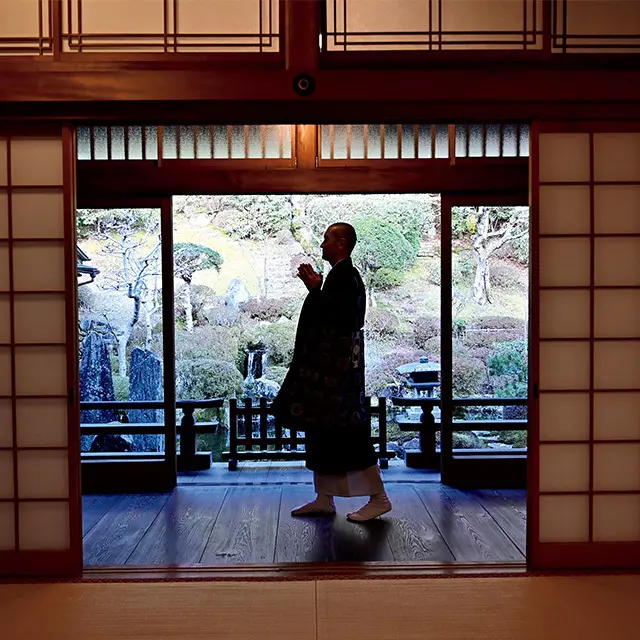 一乗院は、数多くの塔頭の中で も格の高い別格本山。