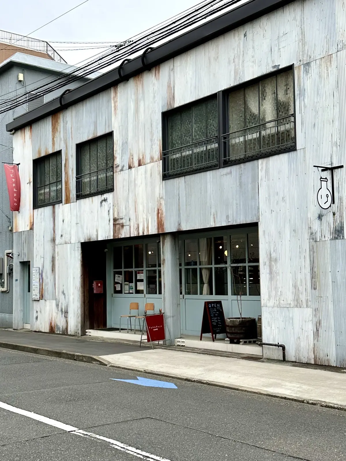 清澄白河　カフェ「fukadaso」外観