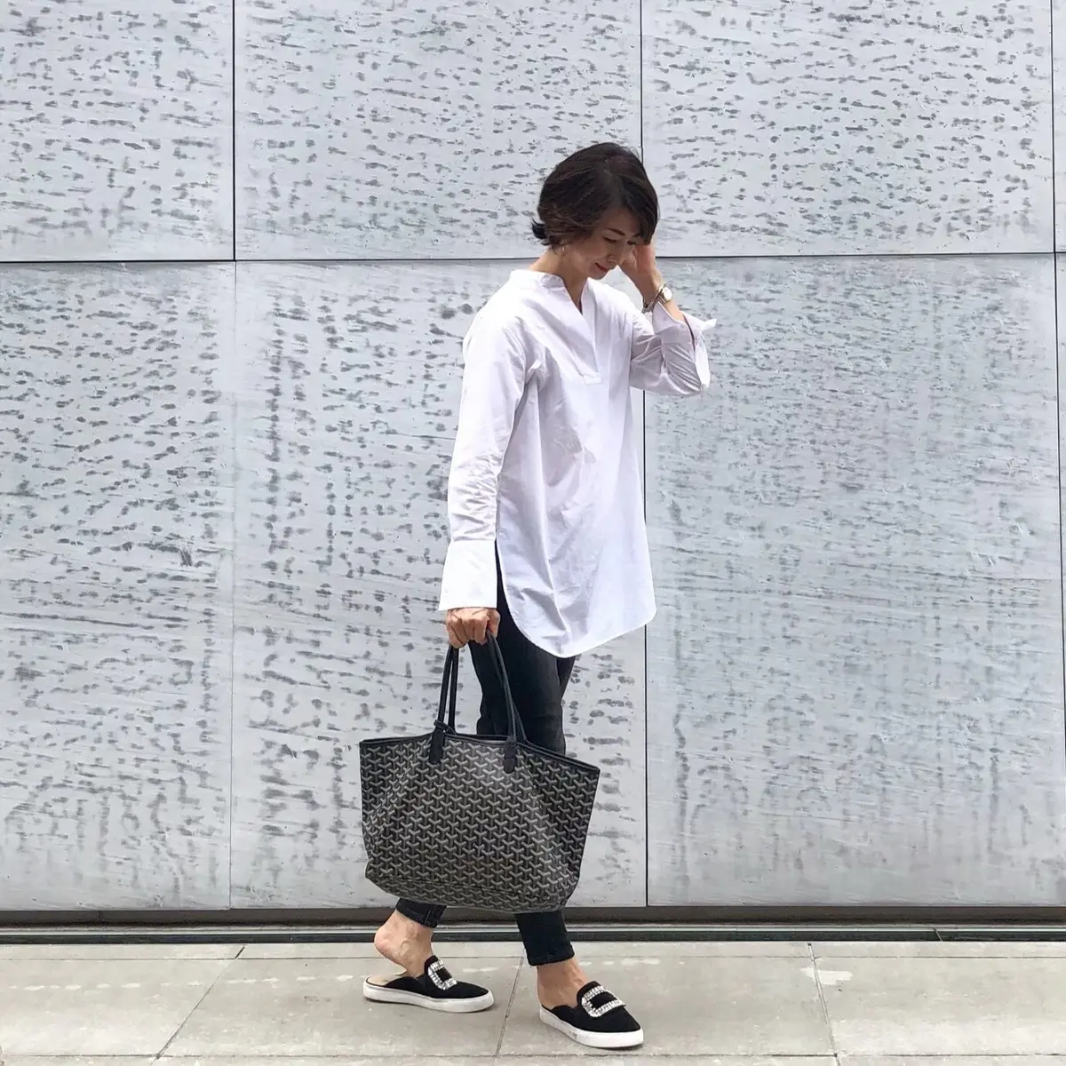 ある日のモノトーンコーデの画像_4