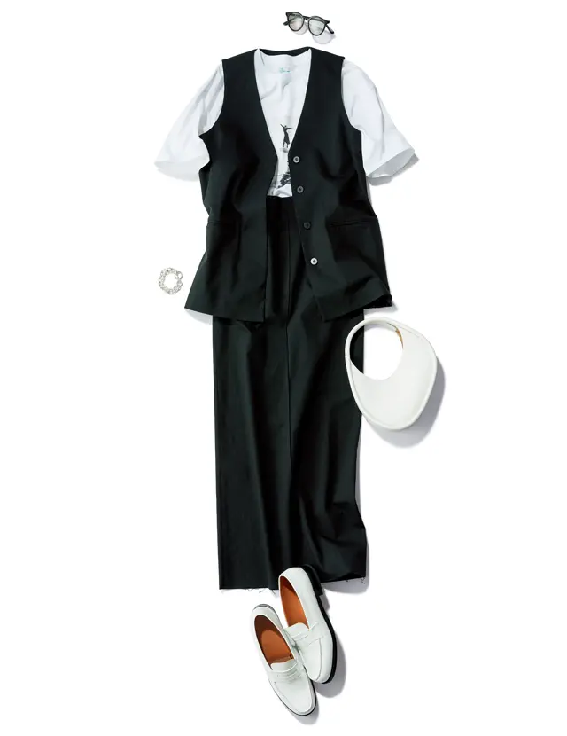 ガリャルダガランテの黒のセットアップ