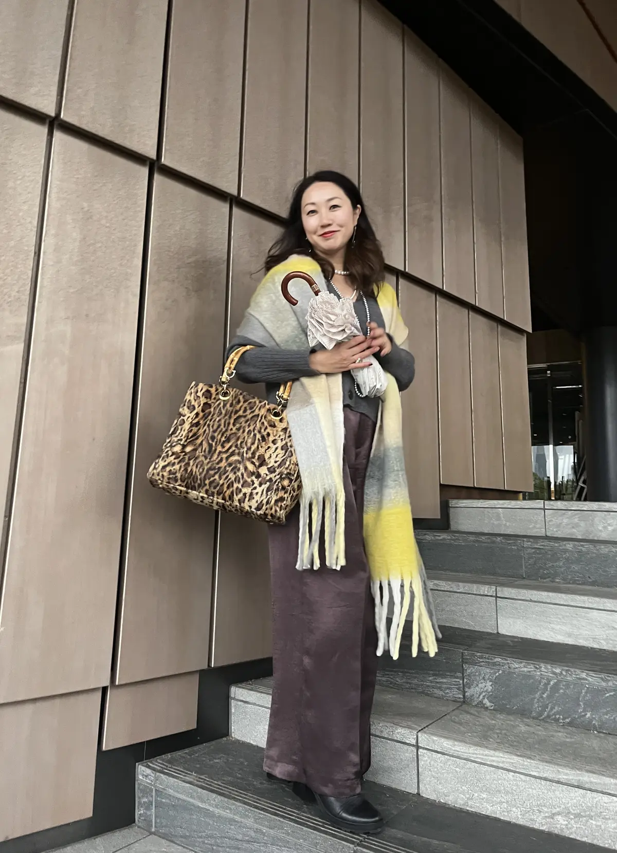 コンサート前のルンルン気分の私