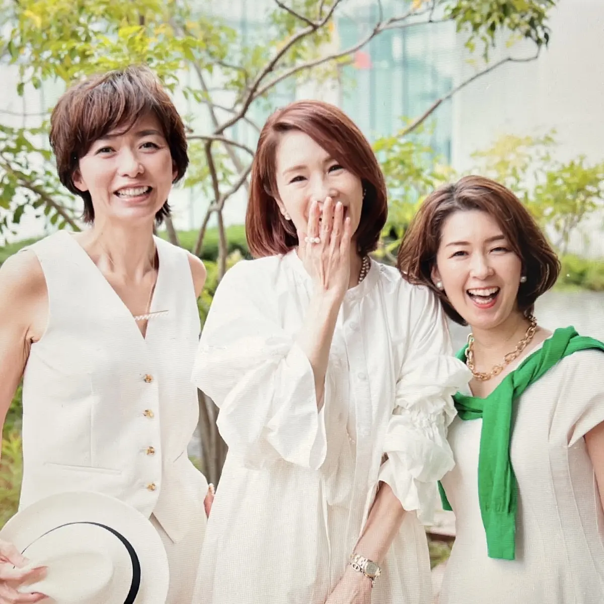 私服スナップ♡ホワイトコーデのオフショッの画像_4