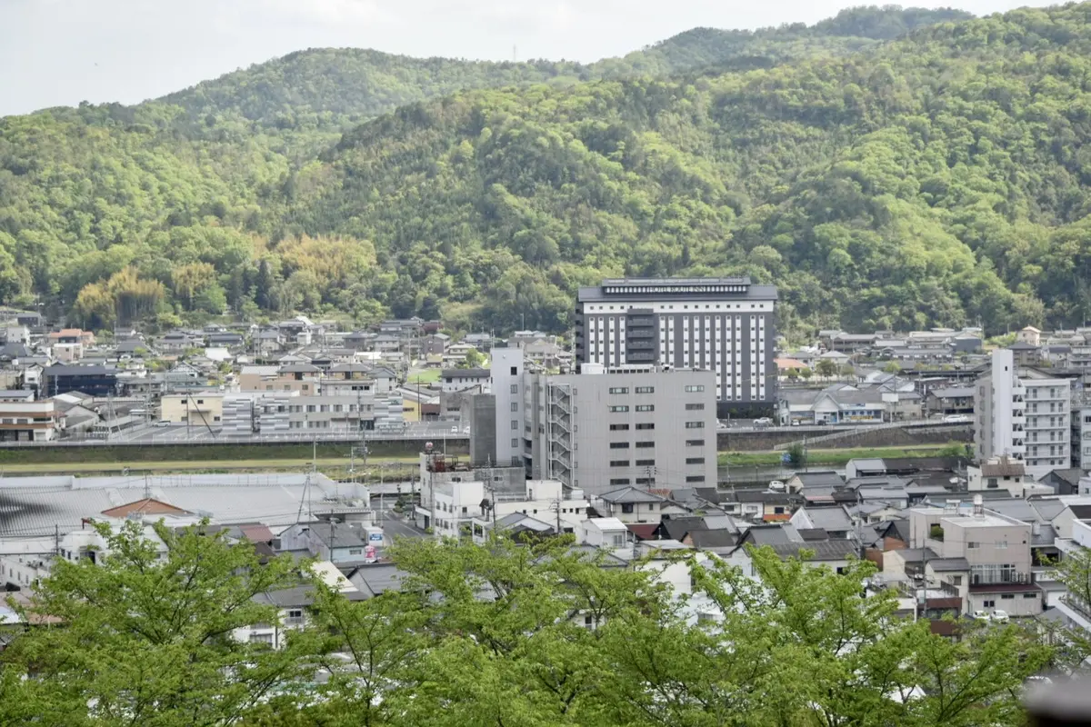 津山市内街並み