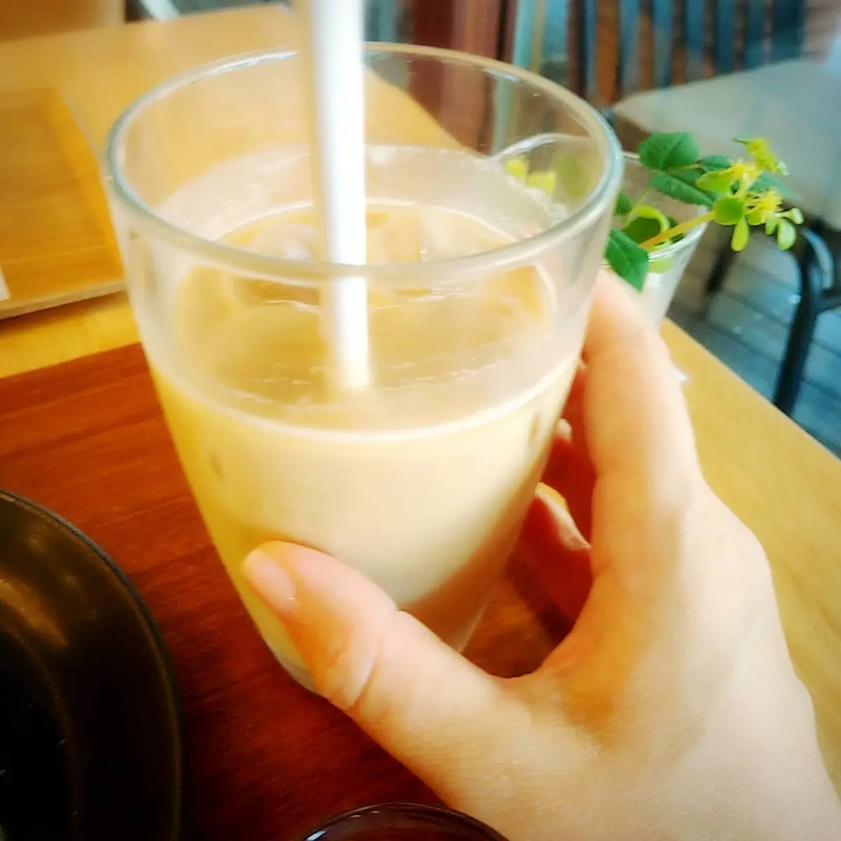 渋谷のホワイトグラスコーヒー、モーニング、餡バタートースト