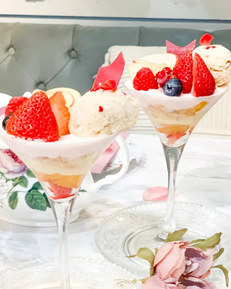 【東京デート】ローズ🌹香るアフタヌーンテの画像_5