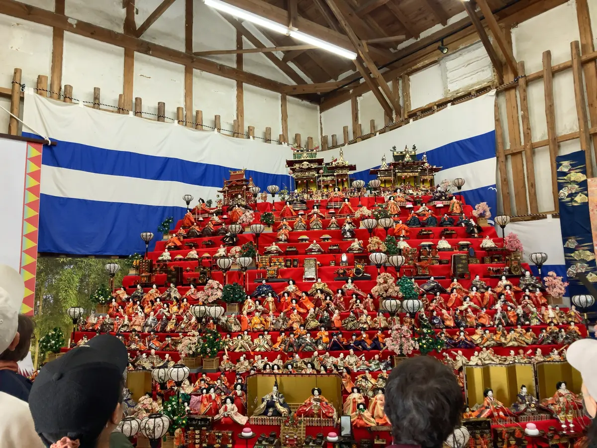 娘とデートはずっと行きたかった町屋の雛めの画像_4