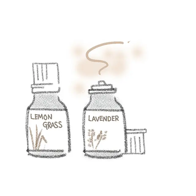 「香り」や「体温 コントロール」