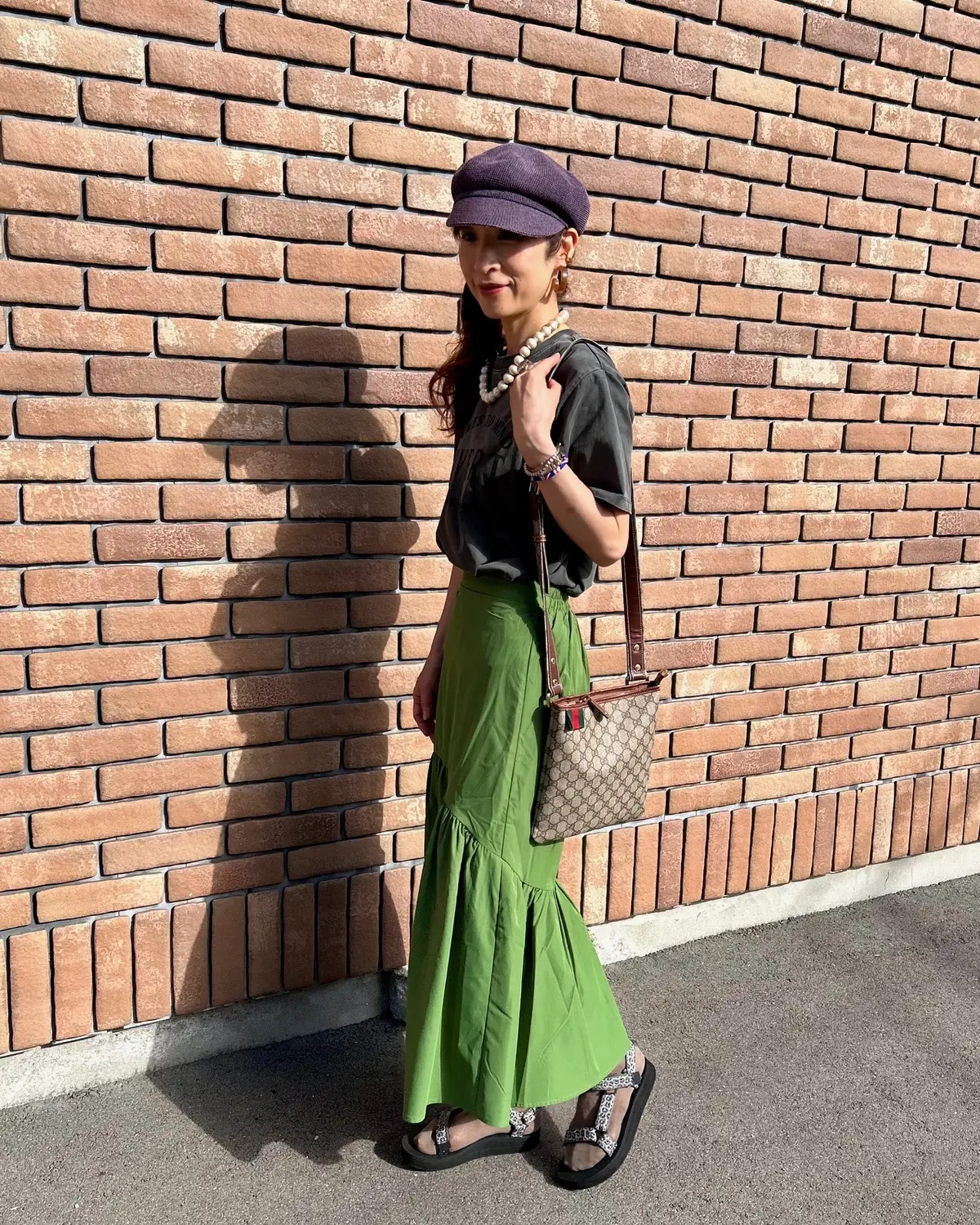 プチプラコーデで秋色を取り入れての画像_2