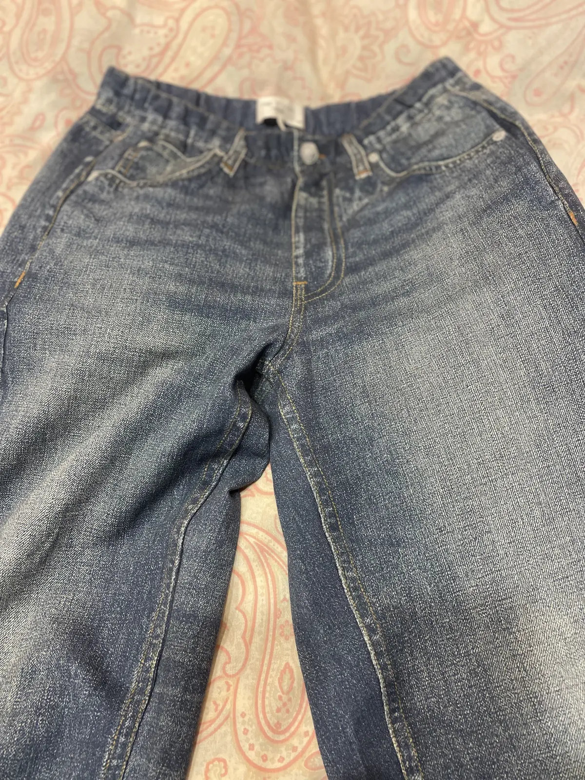 デニムプリントパンツ♡ツィード風ジャケッの画像_2