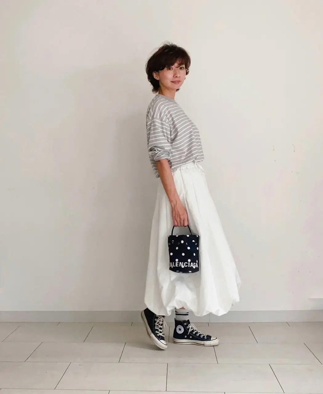 無印良品で見つけたボーダートップスの画像_1