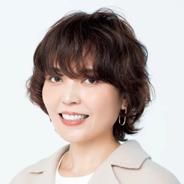 ツヤとボリューム印象を担保するカッパーブラウン【50代髪型・ヘアスタイル】