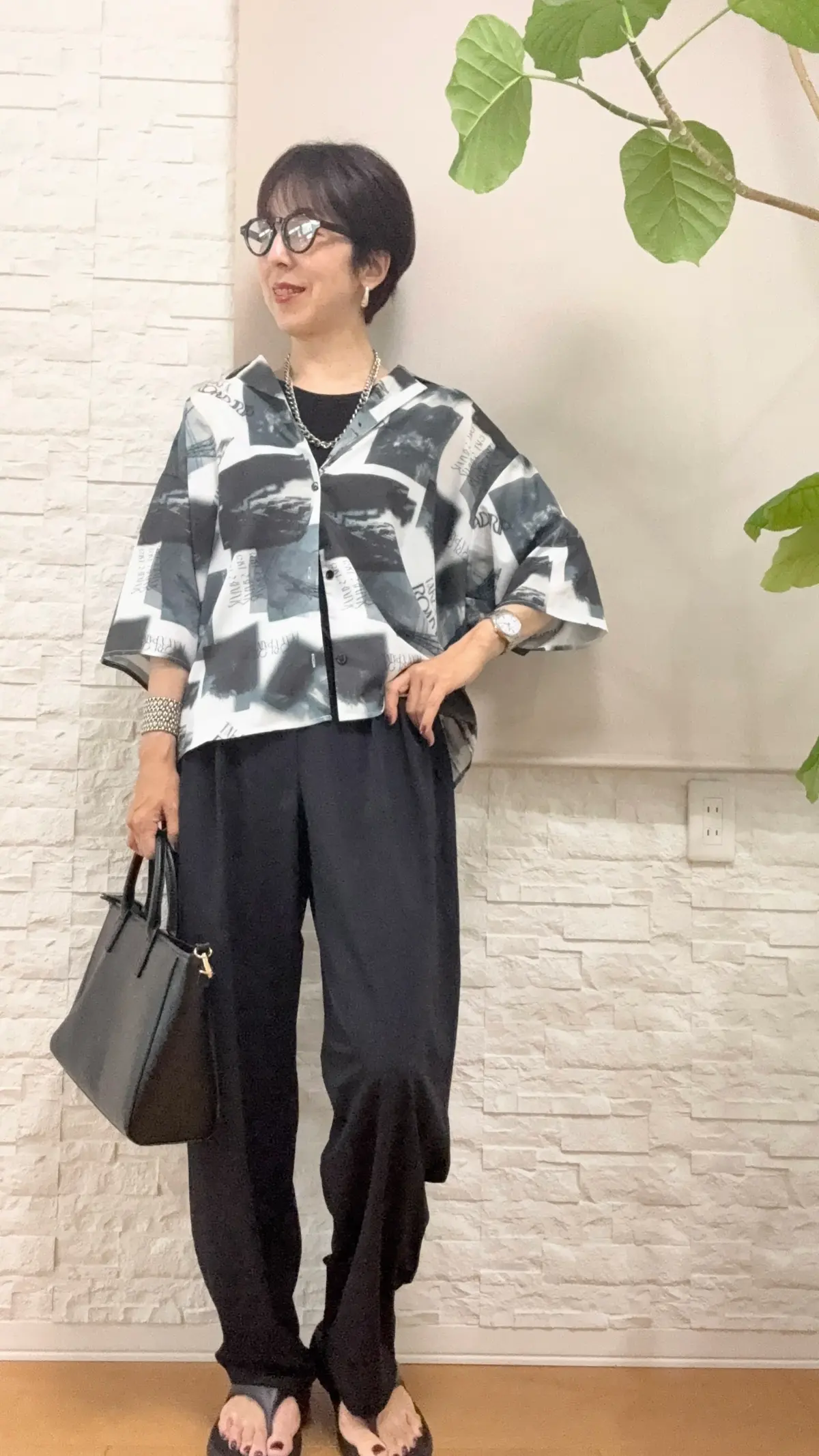 最高気温35度コーデ＊しまむらUNIQLの画像_1