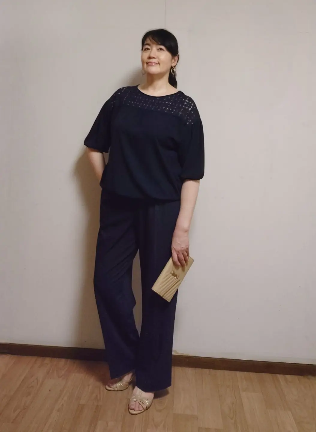 落語コーデ全身